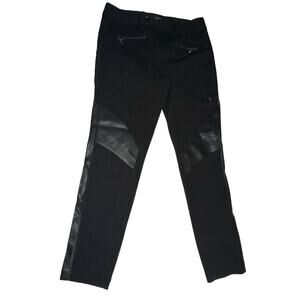Eva Longoria Black Stretch Legging Pants Size 6